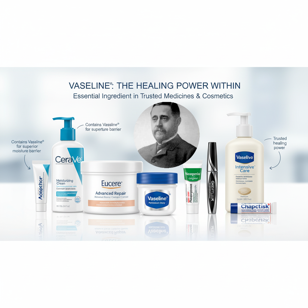 从曾经石油业的废物到现代医药化妆品业的宠儿：凡士林的进阶史